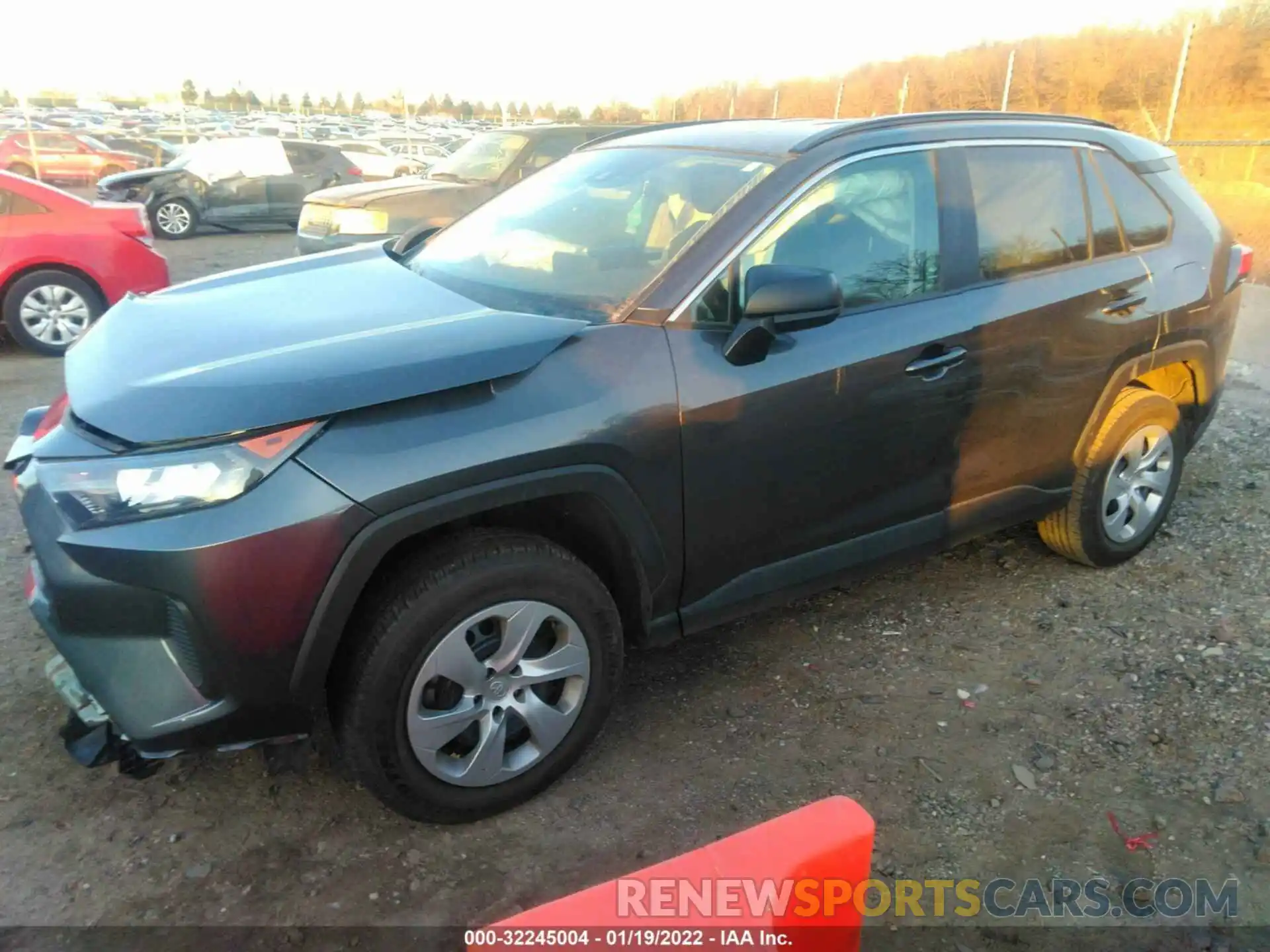 2 Photograph of a damaged car 2T3F1RFV3MC185534 TOYOTA RAV4 2021