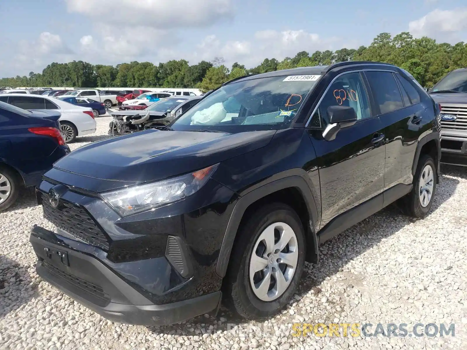 2 Photograph of a damaged car 2T3F1RFV3MC185579 TOYOTA RAV4 2021