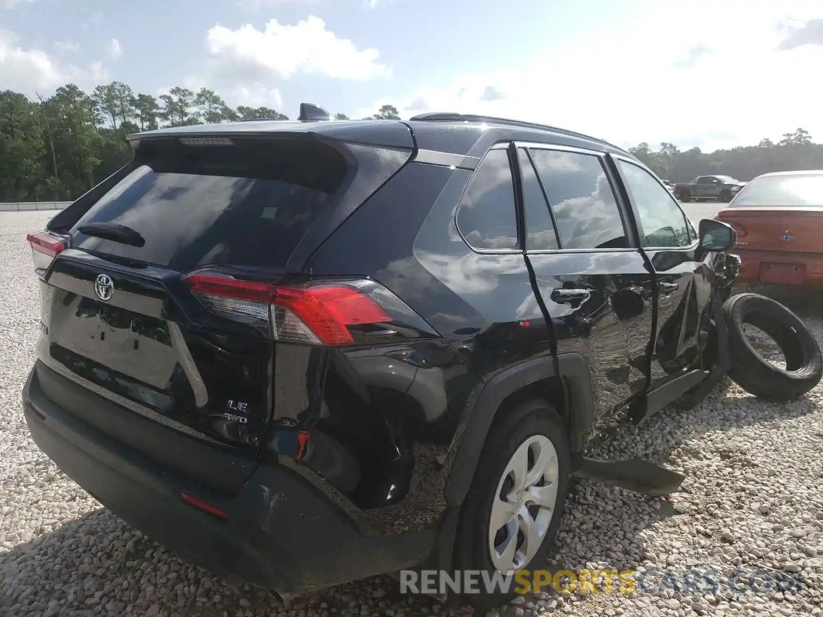 4 Photograph of a damaged car 2T3F1RFV3MC185579 TOYOTA RAV4 2021