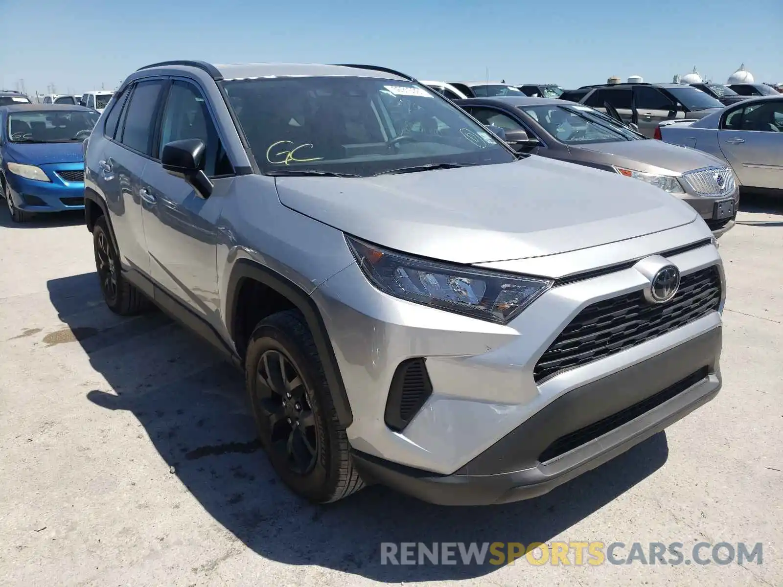 1 Photograph of a damaged car 2T3F1RFV3MC206205 TOYOTA RAV4 2021