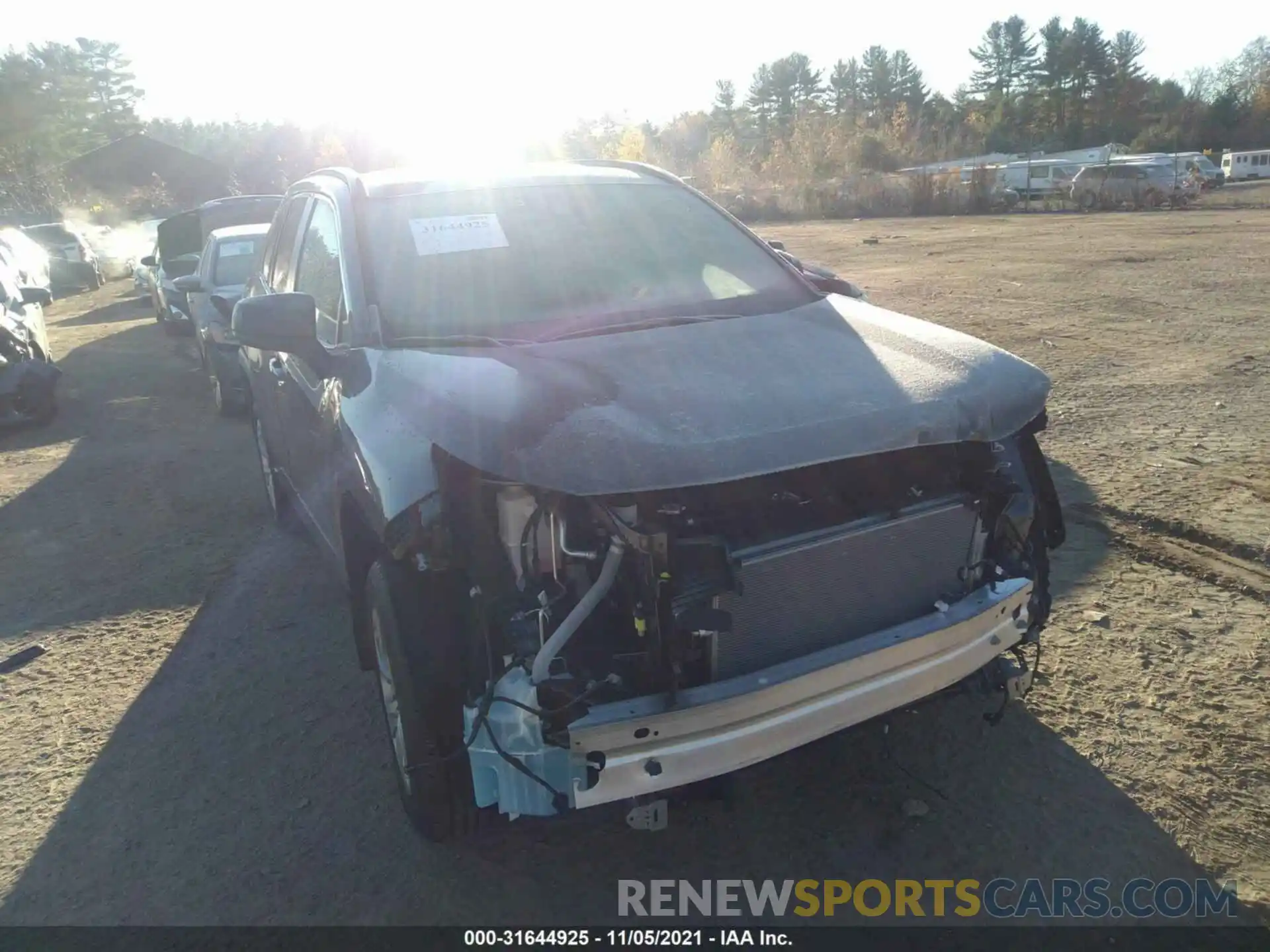 1 Photograph of a damaged car 2T3F1RFV3MC211260 TOYOTA RAV4 2021