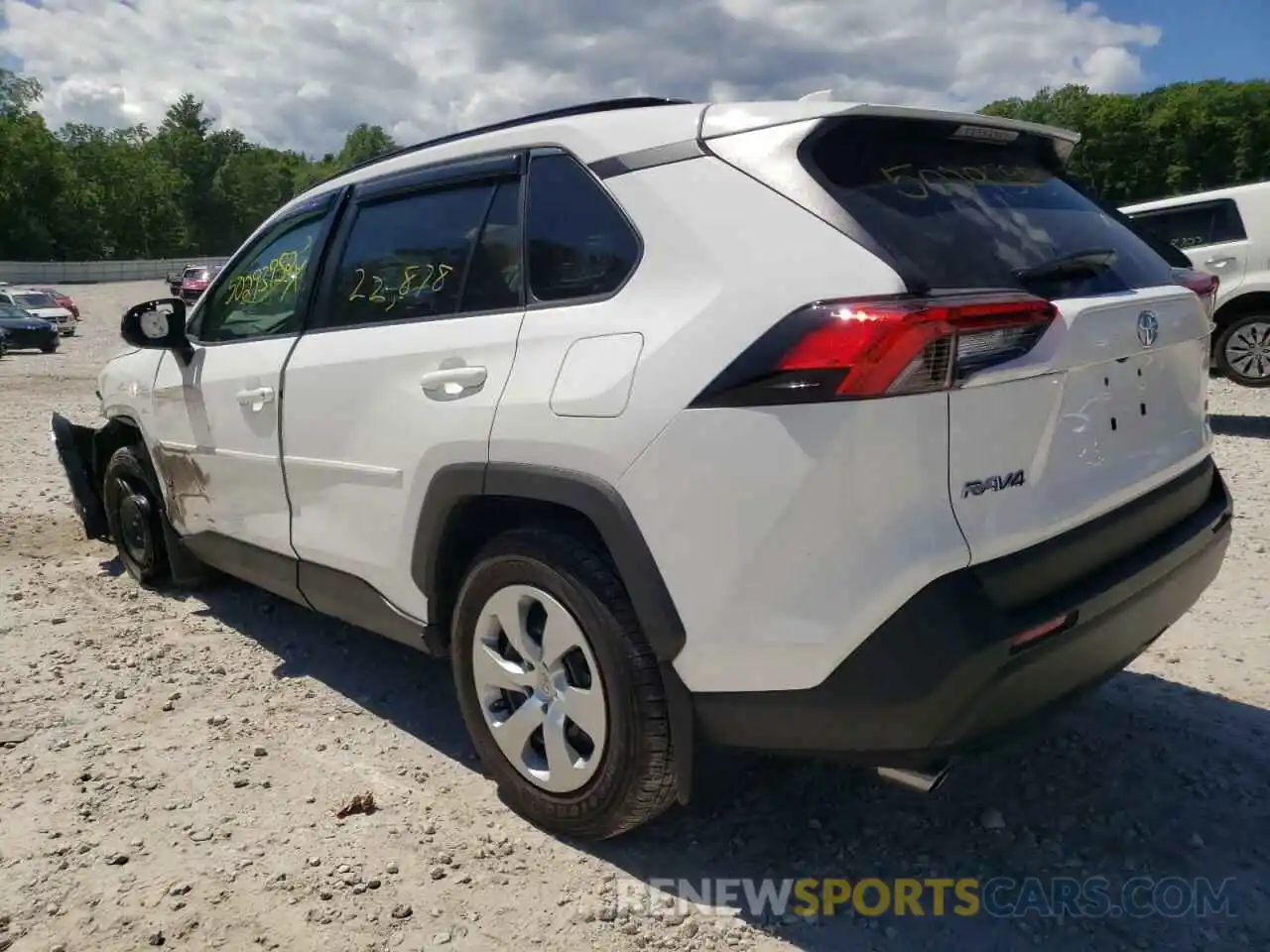 3 Photograph of a damaged car 2T3F1RFV3MC215406 TOYOTA RAV4 2021