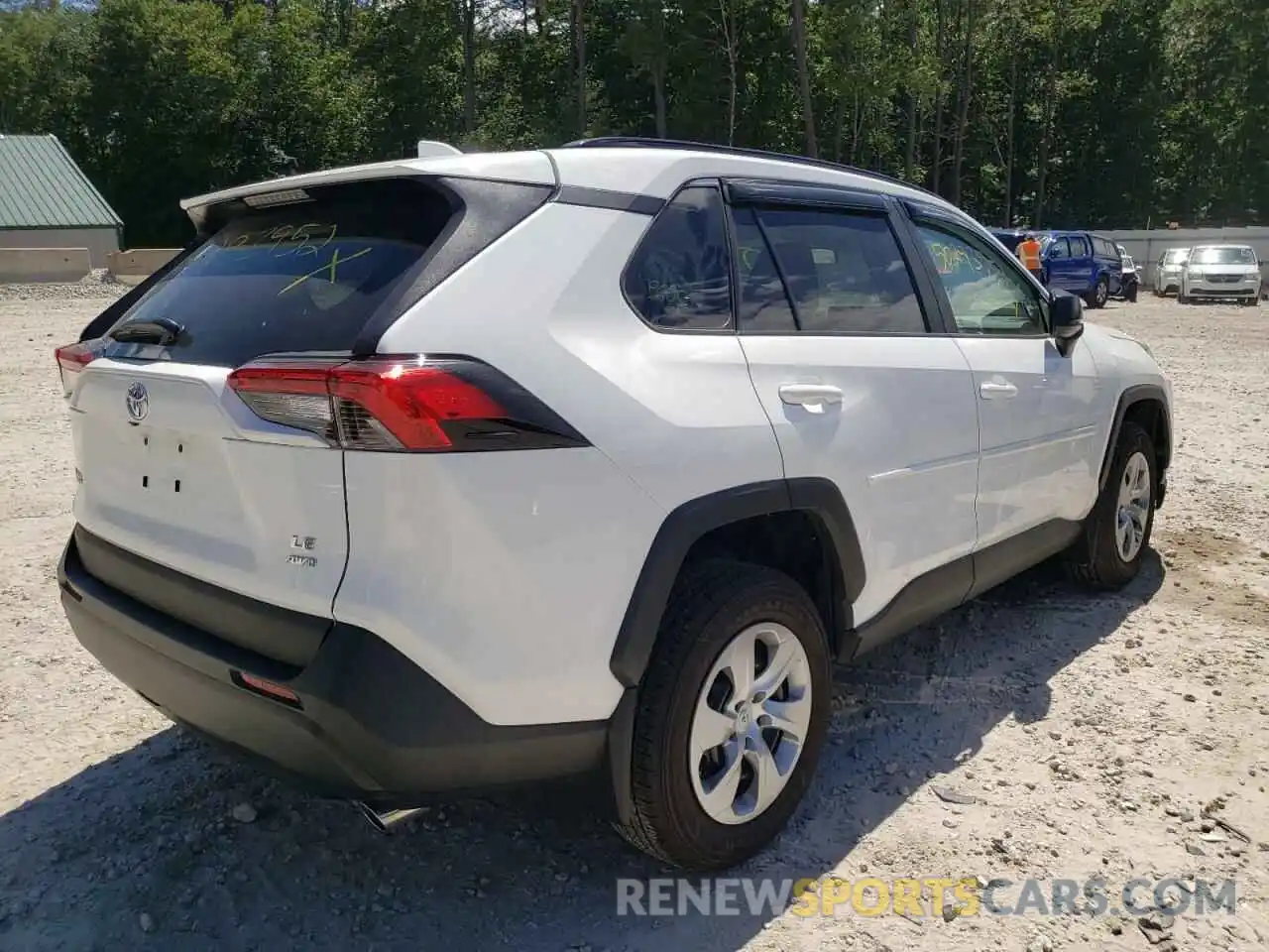 4 Photograph of a damaged car 2T3F1RFV3MC215406 TOYOTA RAV4 2021