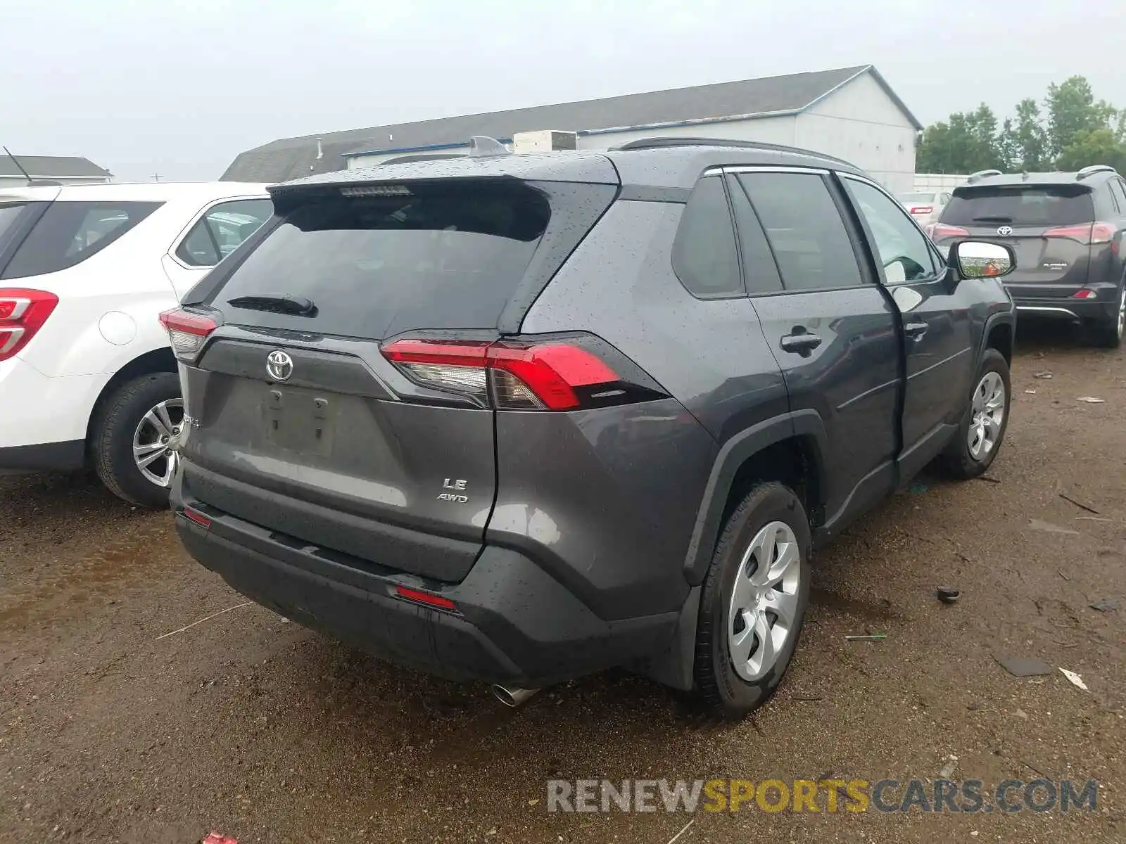 4 Photograph of a damaged car 2T3F1RFV3MC225207 TOYOTA RAV4 2021