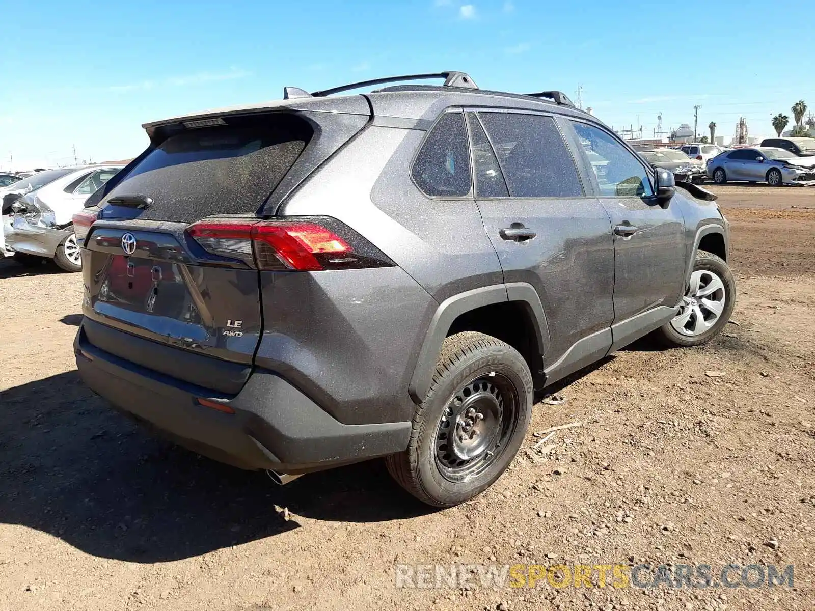 10 Photograph of a damaged car 2T3F1RFV3MC230147 TOYOTA RAV4 2021