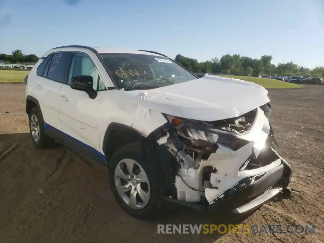 1 Photograph of a damaged car 2T3F1RFV3MC249992 TOYOTA RAV4 2021