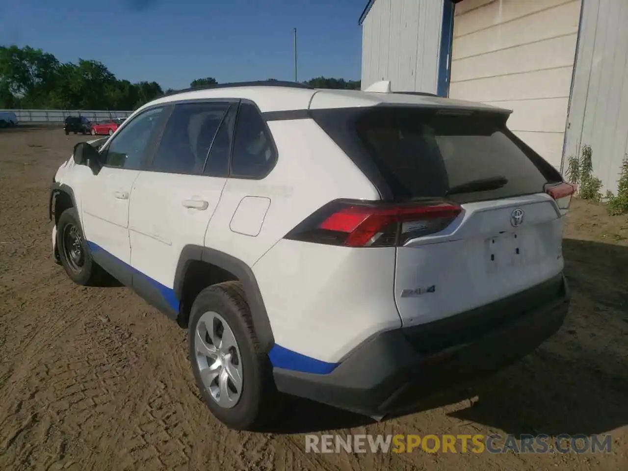 3 Фотография поврежденного автомобиля 2T3F1RFV3MC249992 TOYOTA RAV4 2021