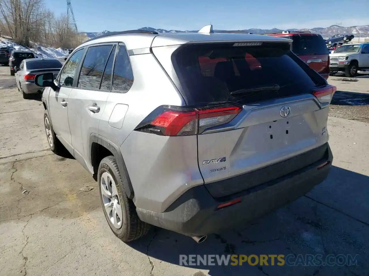 3 Photograph of a damaged car 2T3F1RFV3MC250026 TOYOTA RAV4 2021