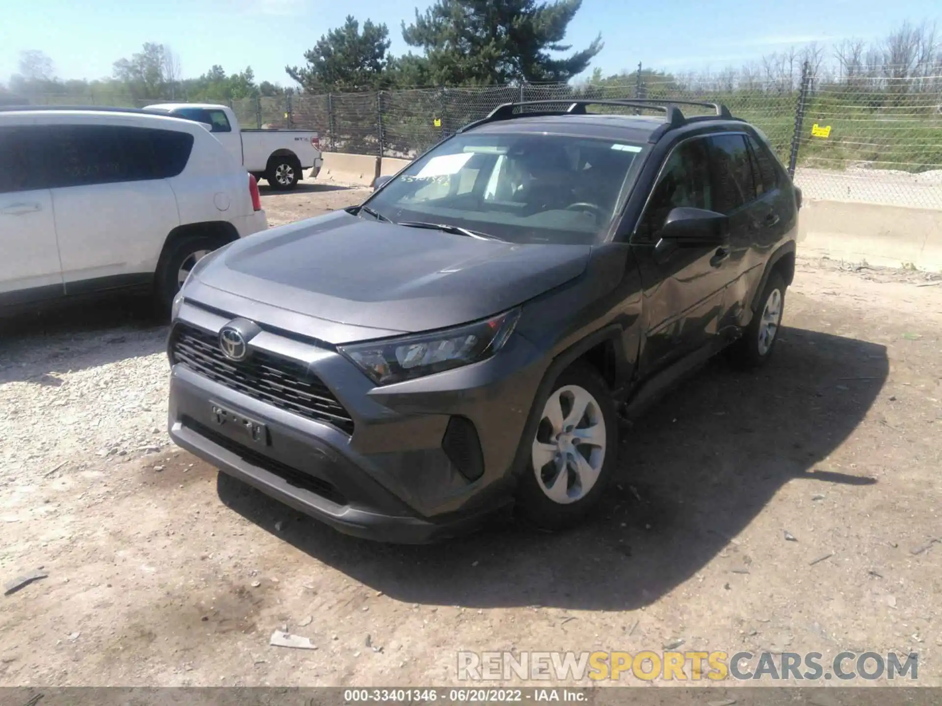 2 Photograph of a damaged car 2T3F1RFV3MC250107 TOYOTA RAV4 2021