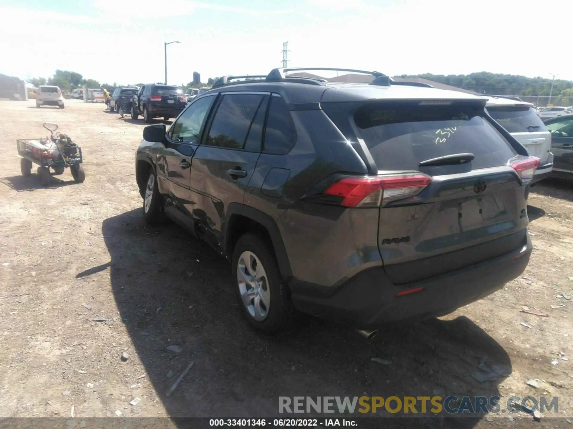 3 Photograph of a damaged car 2T3F1RFV3MC250107 TOYOTA RAV4 2021