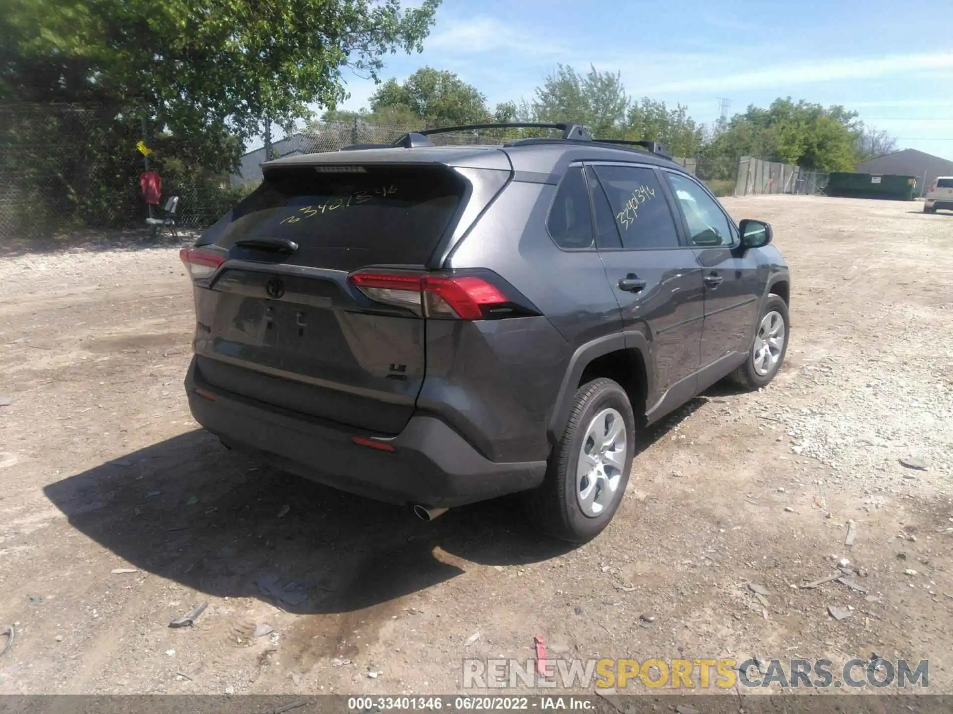 4 Фотография поврежденного автомобиля 2T3F1RFV3MC250107 TOYOTA RAV4 2021