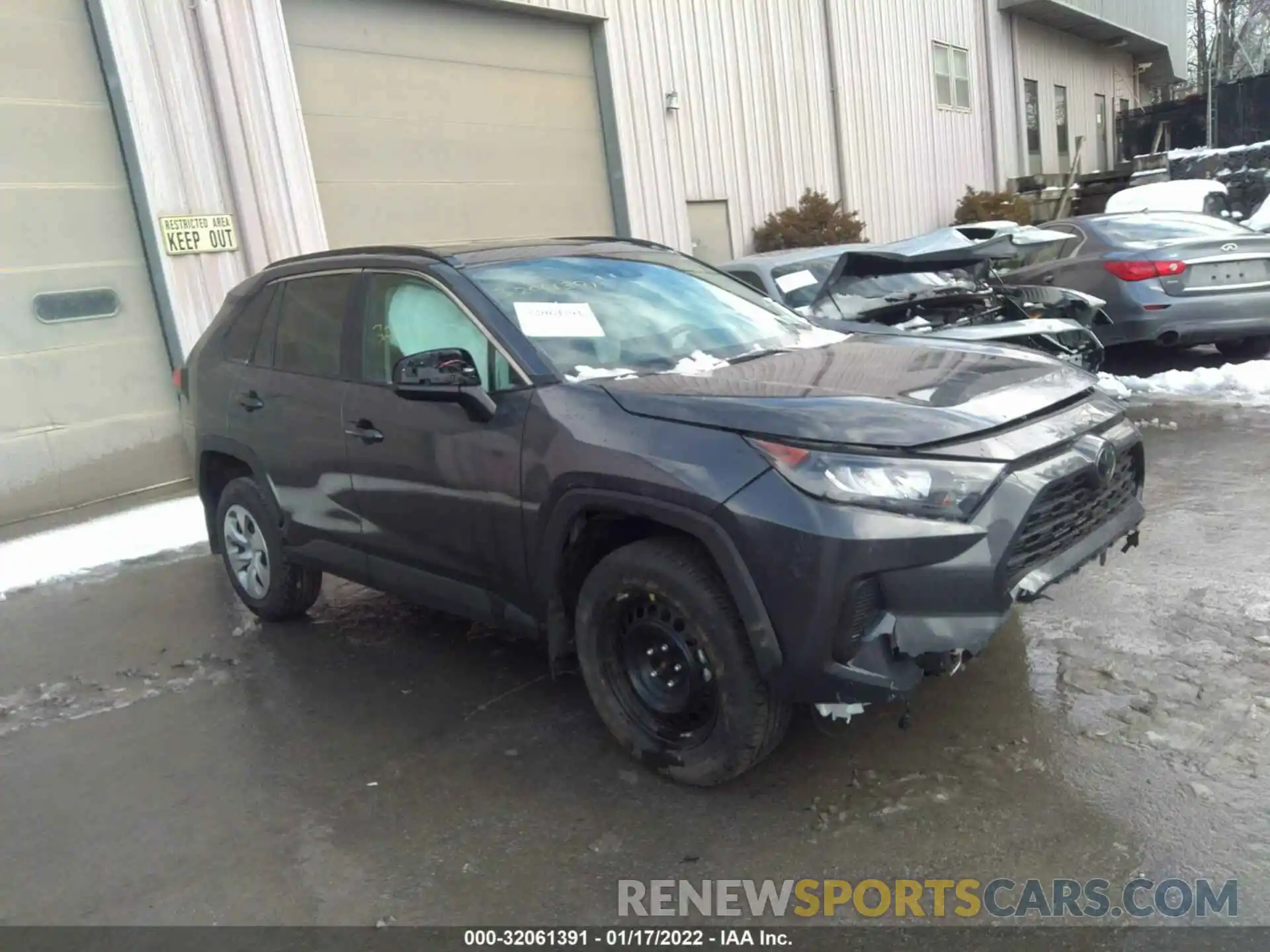 1 Фотография поврежденного автомобиля 2T3F1RFV3MW146876 TOYOTA RAV4 2021