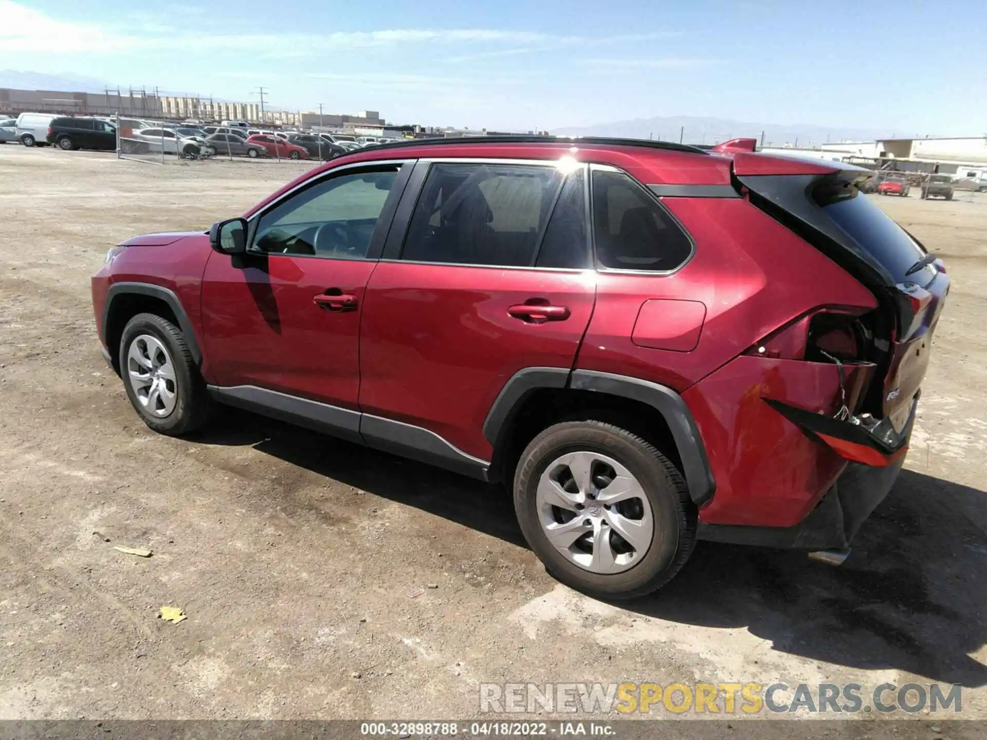 3 Photograph of a damaged car 2T3F1RFV3MW182292 TOYOTA RAV4 2021