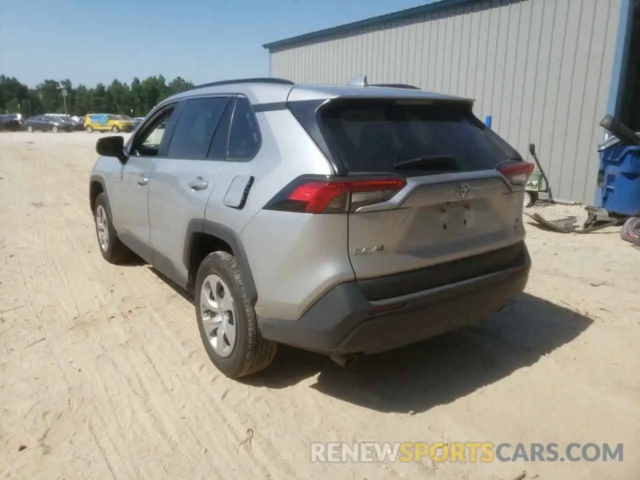 3 Photograph of a damaged car 2T3F1RFV3MW187055 TOYOTA RAV4 2021