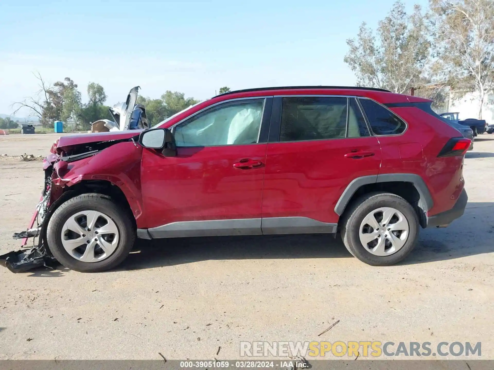 14 Photograph of a damaged car 2T3F1RFV3MW192949 TOYOTA RAV4 2021