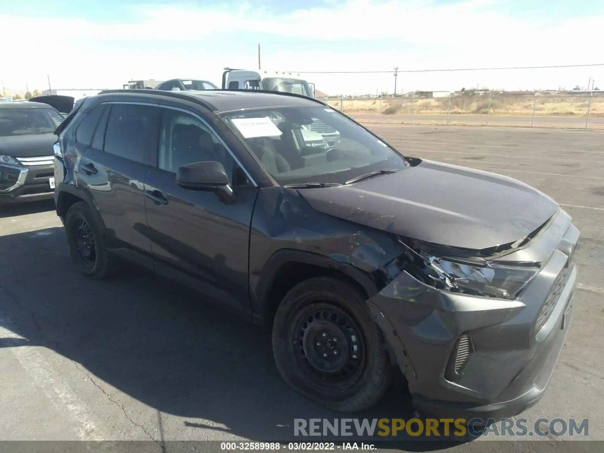 6 Photograph of a damaged car 2T3F1RFV3MW203691 TOYOTA RAV4 2021