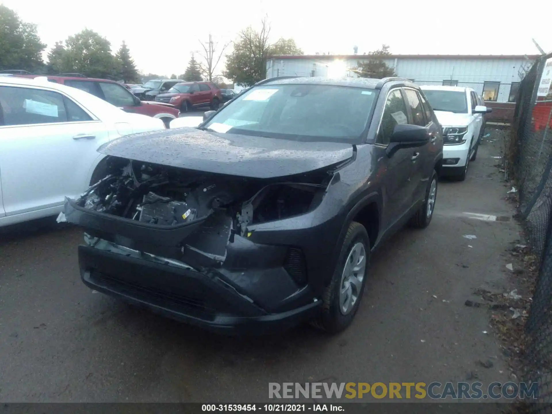 2 Photograph of a damaged car 2T3F1RFV3MW204548 TOYOTA RAV4 2021