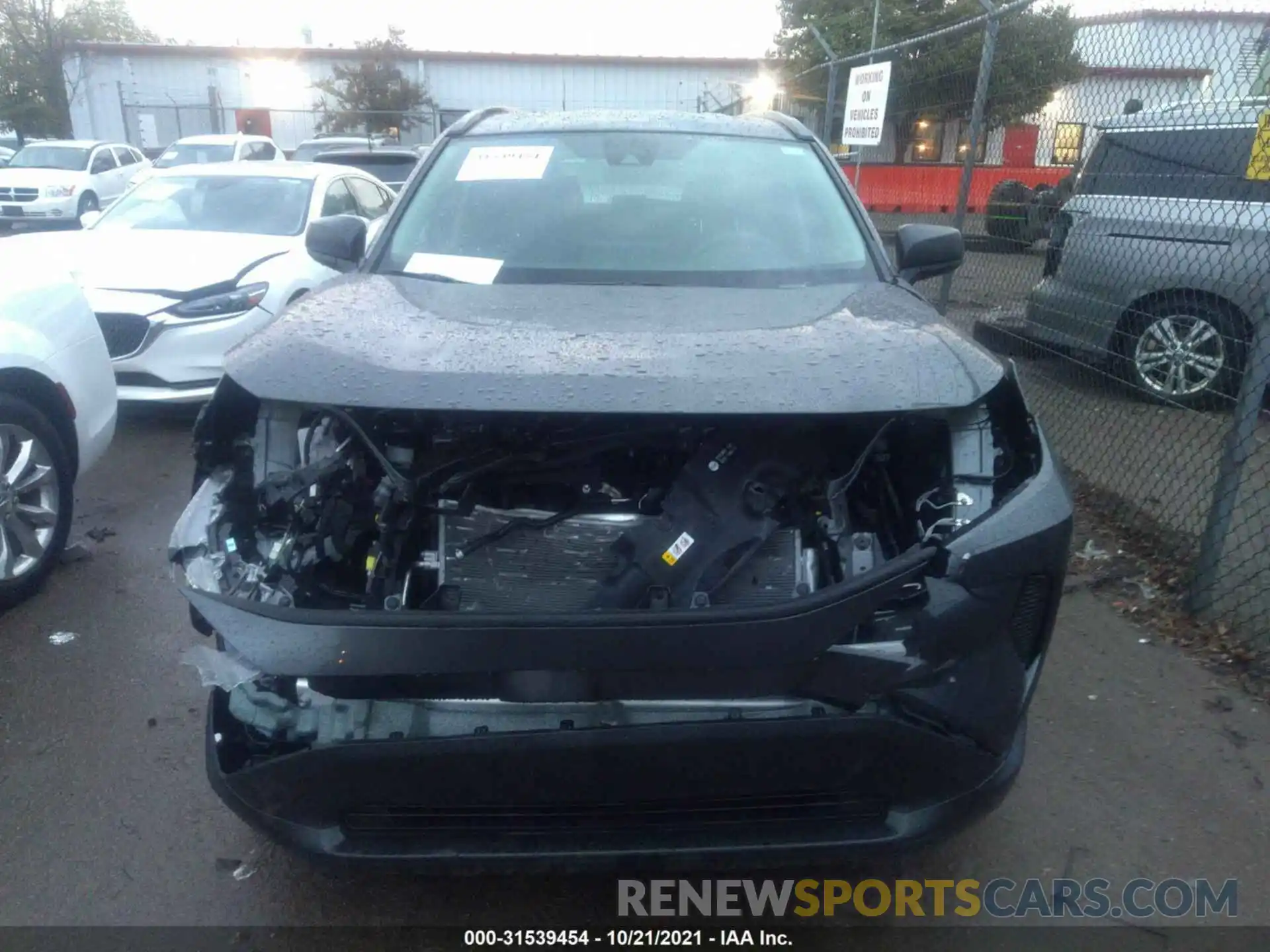 6 Photograph of a damaged car 2T3F1RFV3MW204548 TOYOTA RAV4 2021