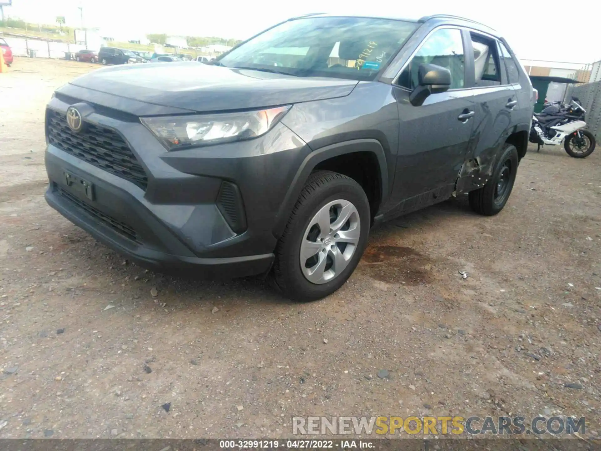 2 Photograph of a damaged car 2T3F1RFV3MW208339 TOYOTA RAV4 2021