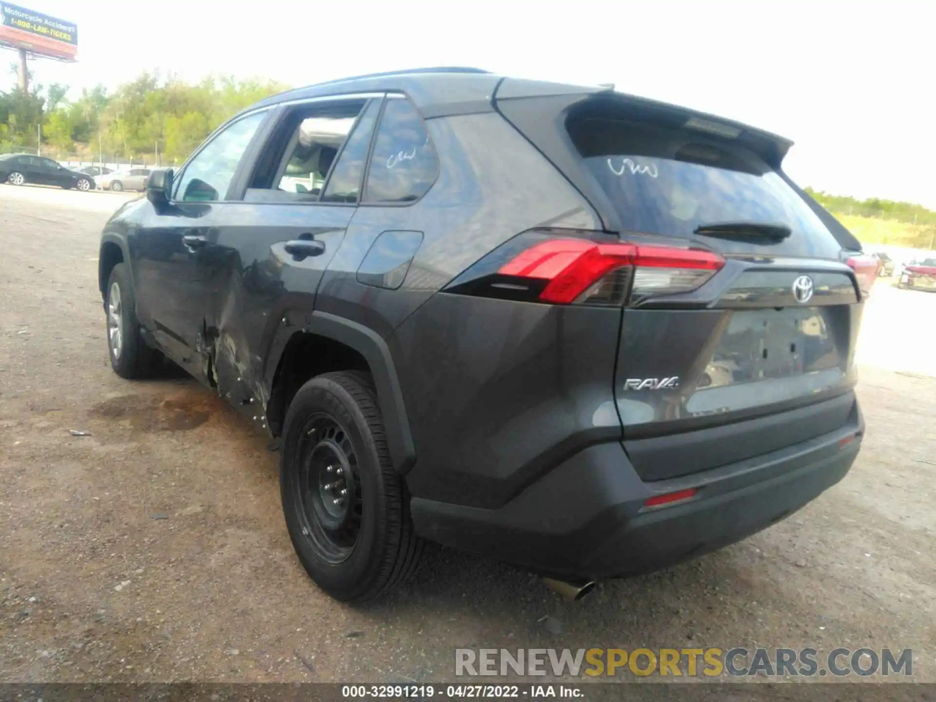 6 Photograph of a damaged car 2T3F1RFV3MW208339 TOYOTA RAV4 2021