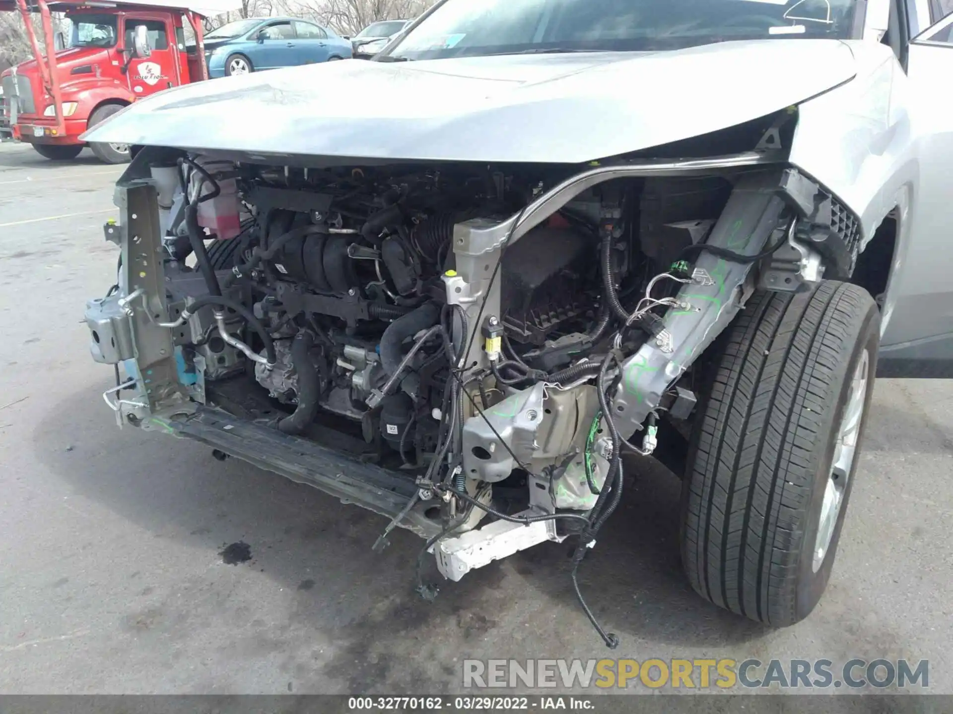 6 Photograph of a damaged car 2T3F1RFV3MW216845 TOYOTA RAV4 2021