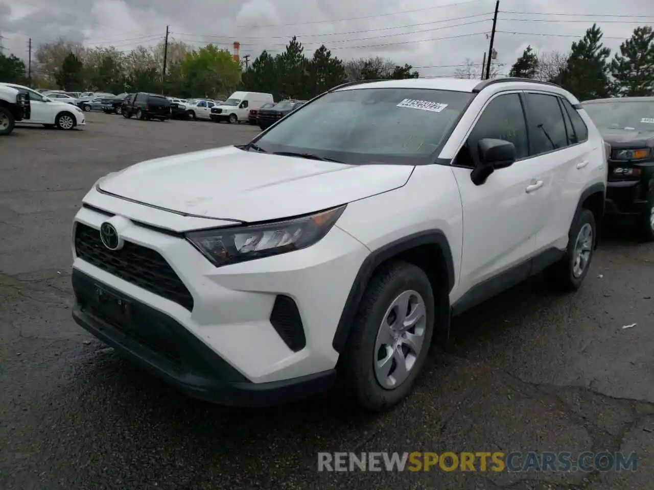 2 Photograph of a damaged car 2T3F1RFV4MC155961 TOYOTA RAV4 2021