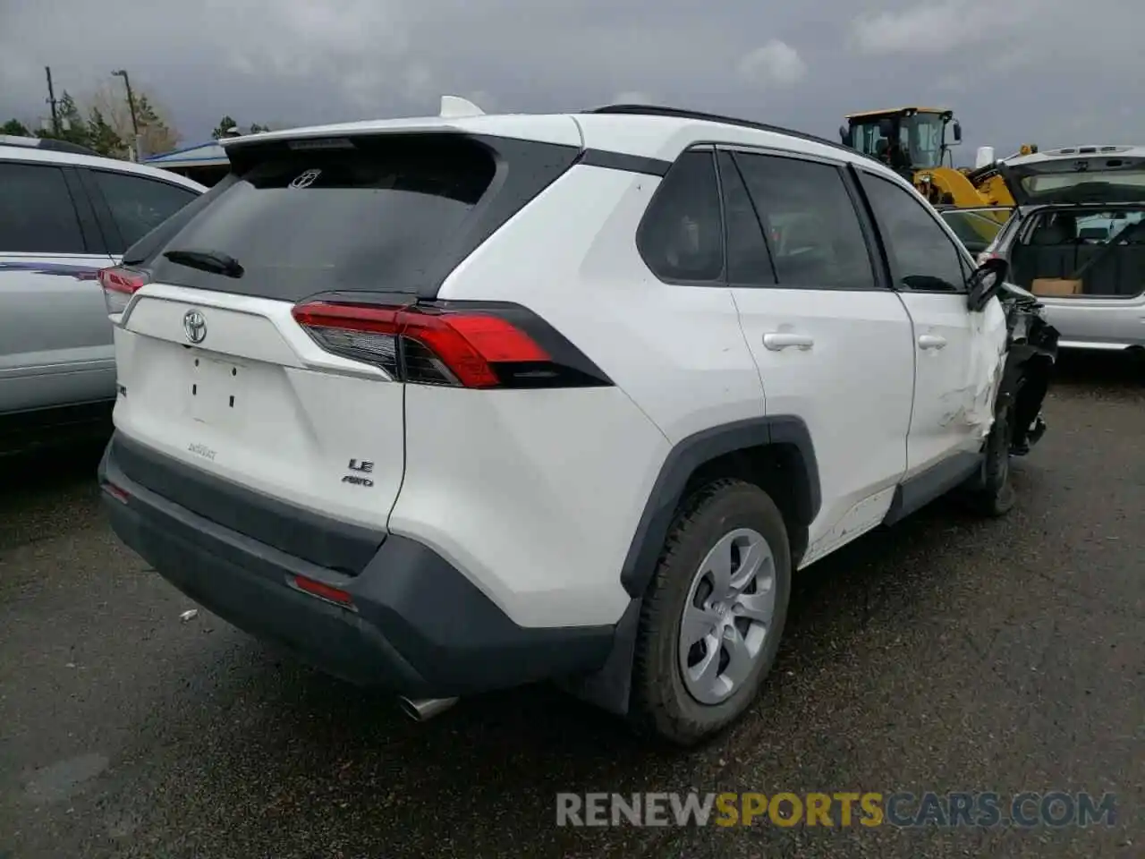 4 Photograph of a damaged car 2T3F1RFV4MC155961 TOYOTA RAV4 2021