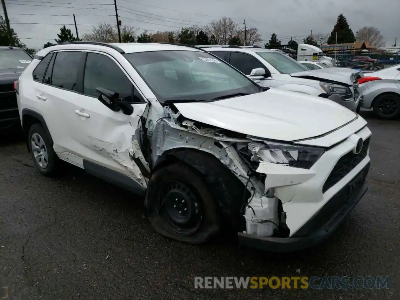 9 Photograph of a damaged car 2T3F1RFV4MC155961 TOYOTA RAV4 2021