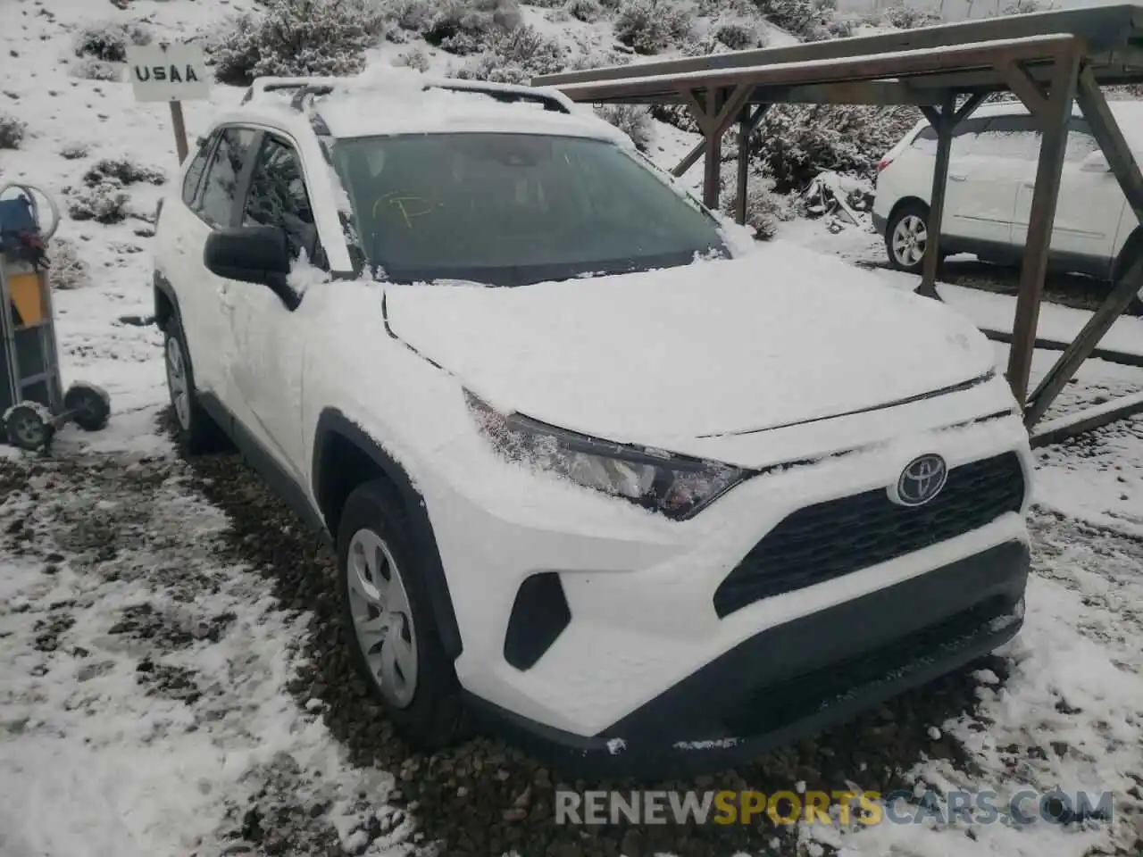 1 Photograph of a damaged car 2T3F1RFV4MC156379 TOYOTA RAV4 2021