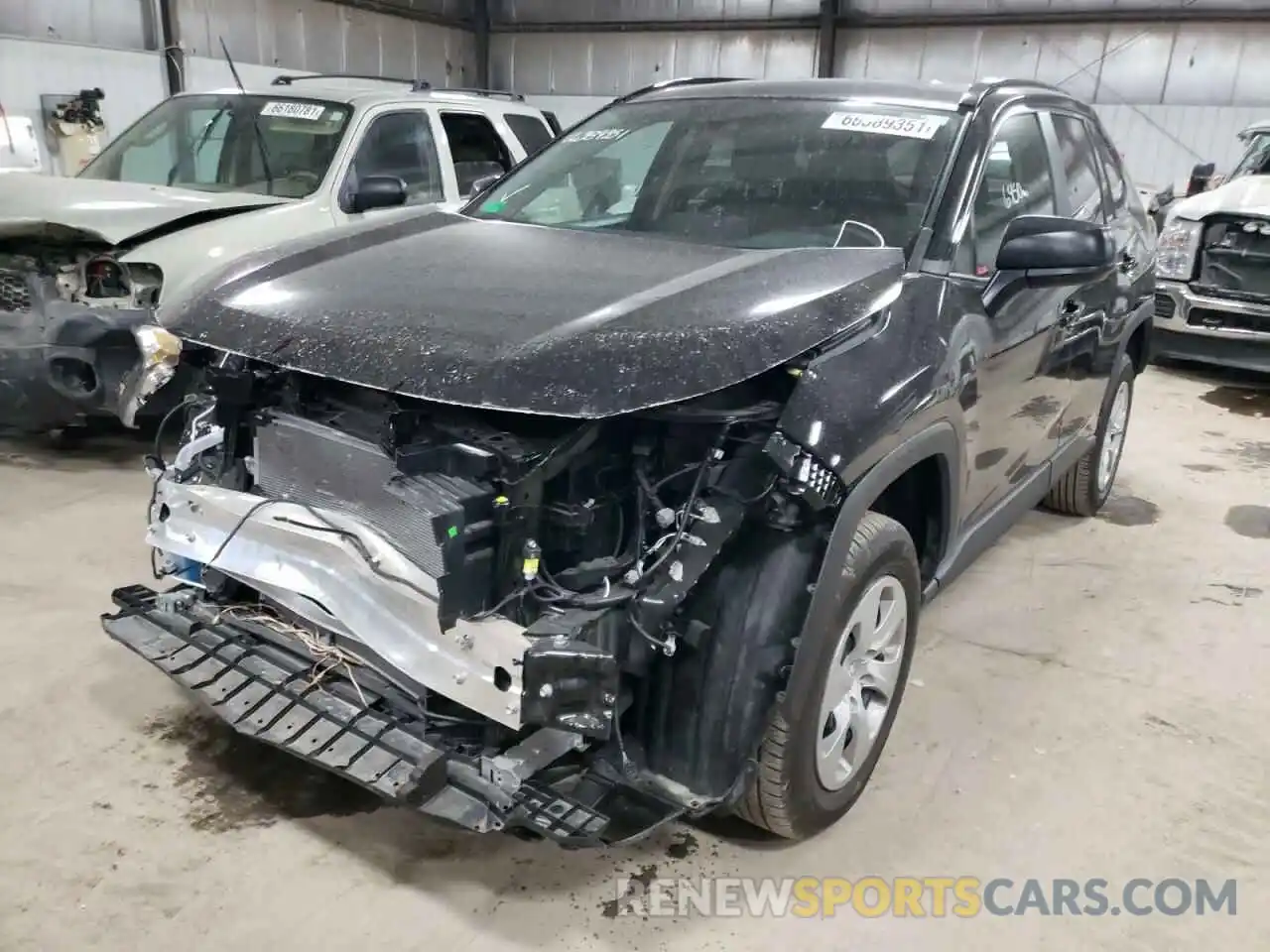 2 Photograph of a damaged car 2T3F1RFV4MC160965 TOYOTA RAV4 2021