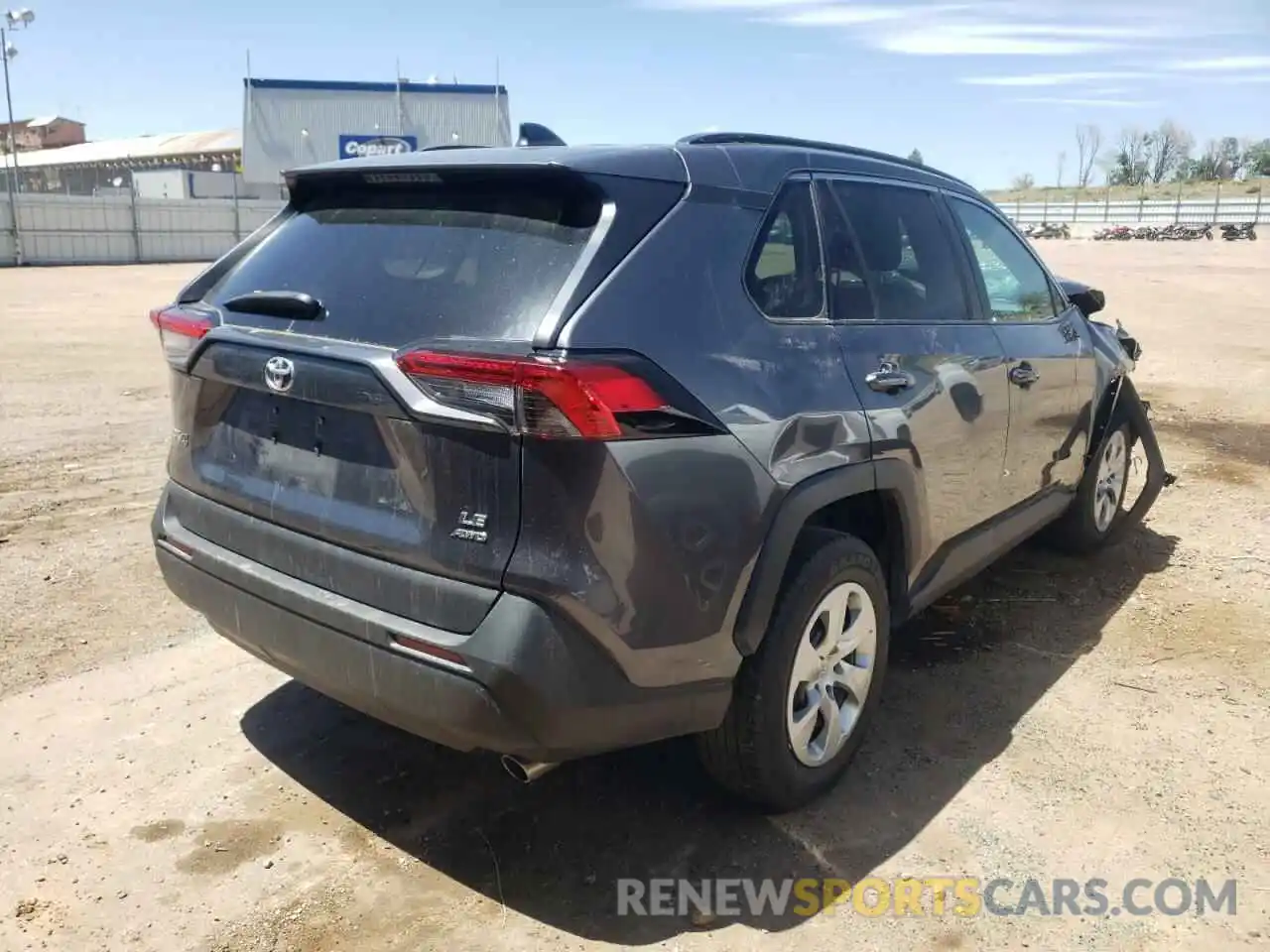 4 Photograph of a damaged car 2T3F1RFV4MC169309 TOYOTA RAV4 2021