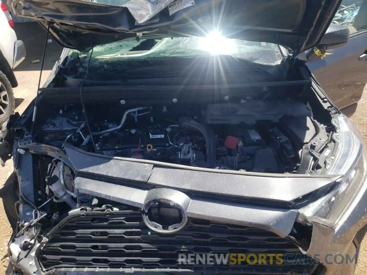 7 Photograph of a damaged car 2T3F1RFV4MC169309 TOYOTA RAV4 2021