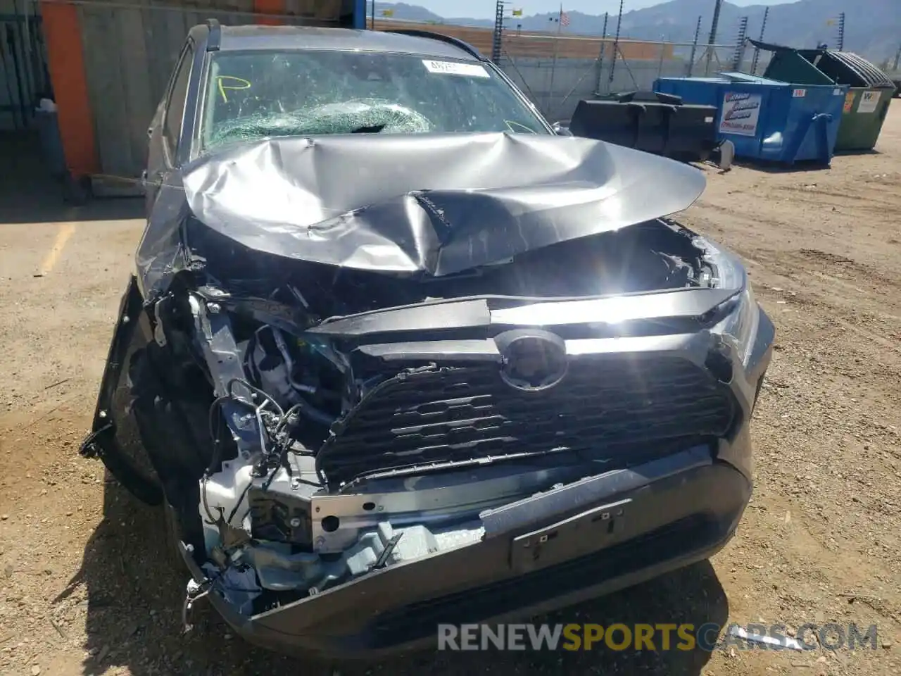 9 Photograph of a damaged car 2T3F1RFV4MC169309 TOYOTA RAV4 2021