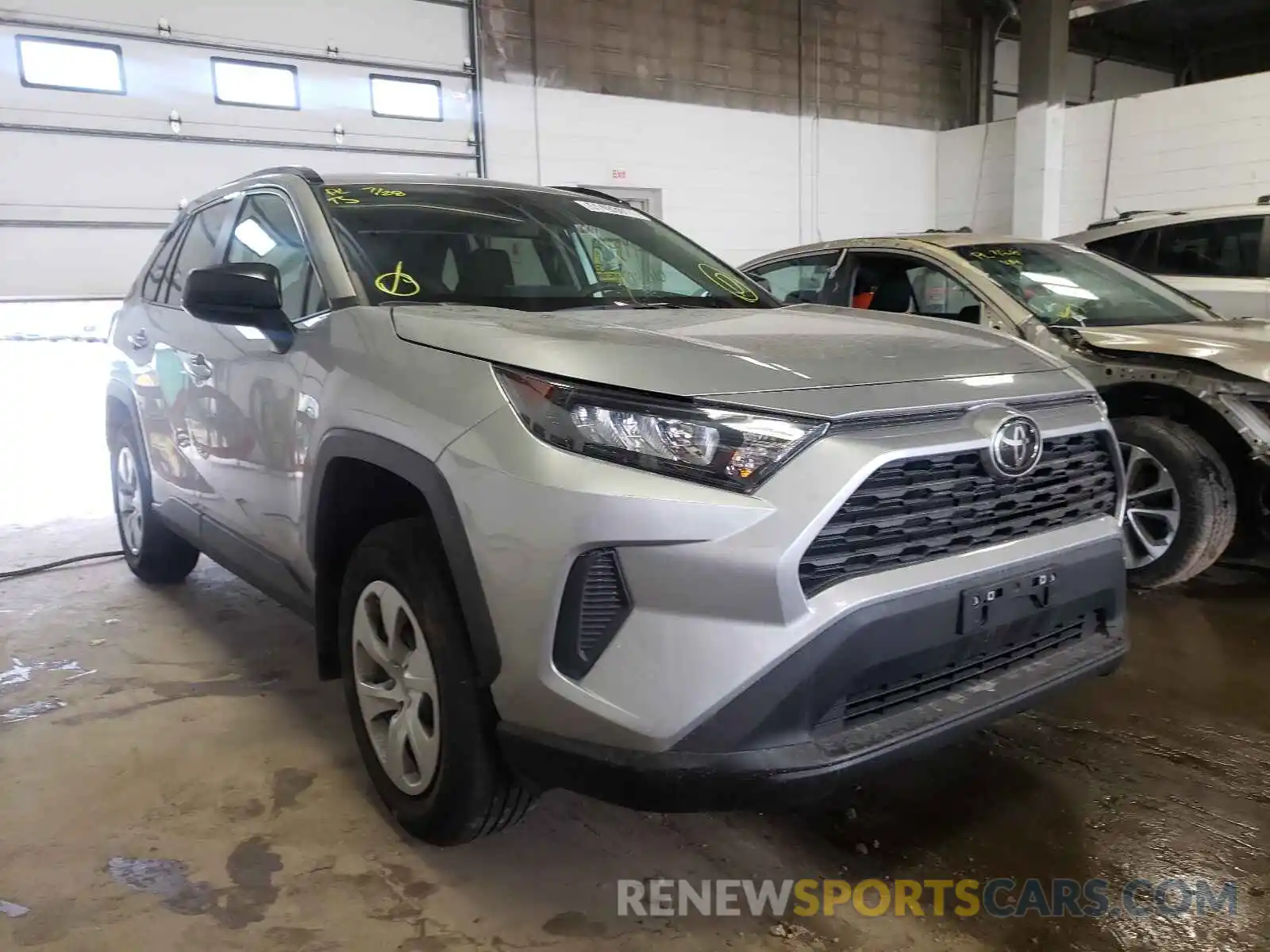 1 Photograph of a damaged car 2T3F1RFV4MC173456 TOYOTA RAV4 2021