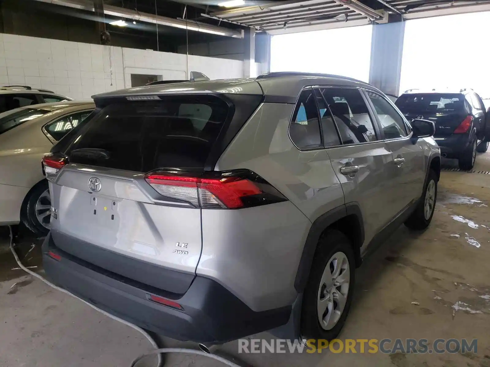 4 Photograph of a damaged car 2T3F1RFV4MC173456 TOYOTA RAV4 2021