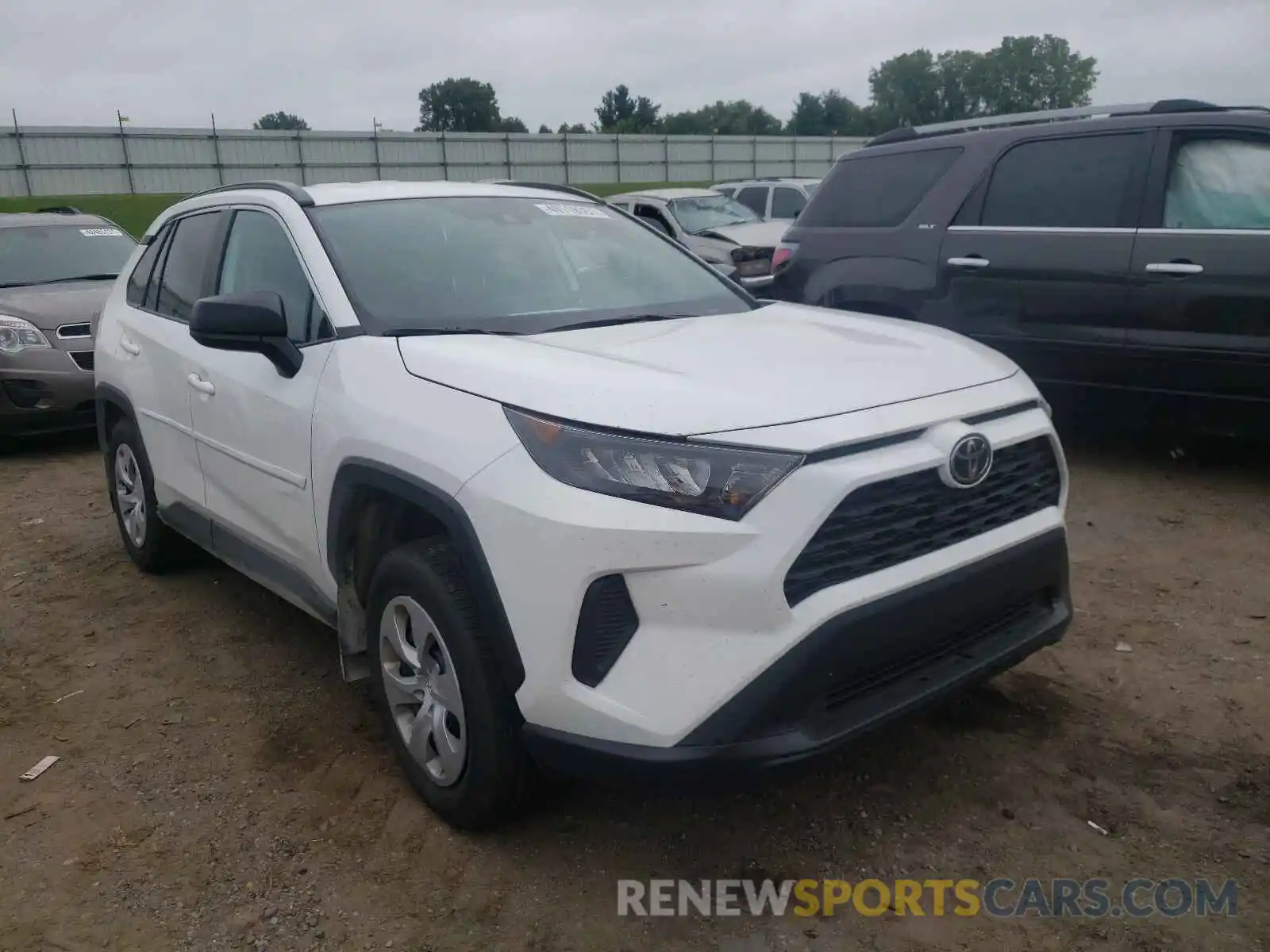 1 Photograph of a damaged car 2T3F1RFV4MC173490 TOYOTA RAV4 2021