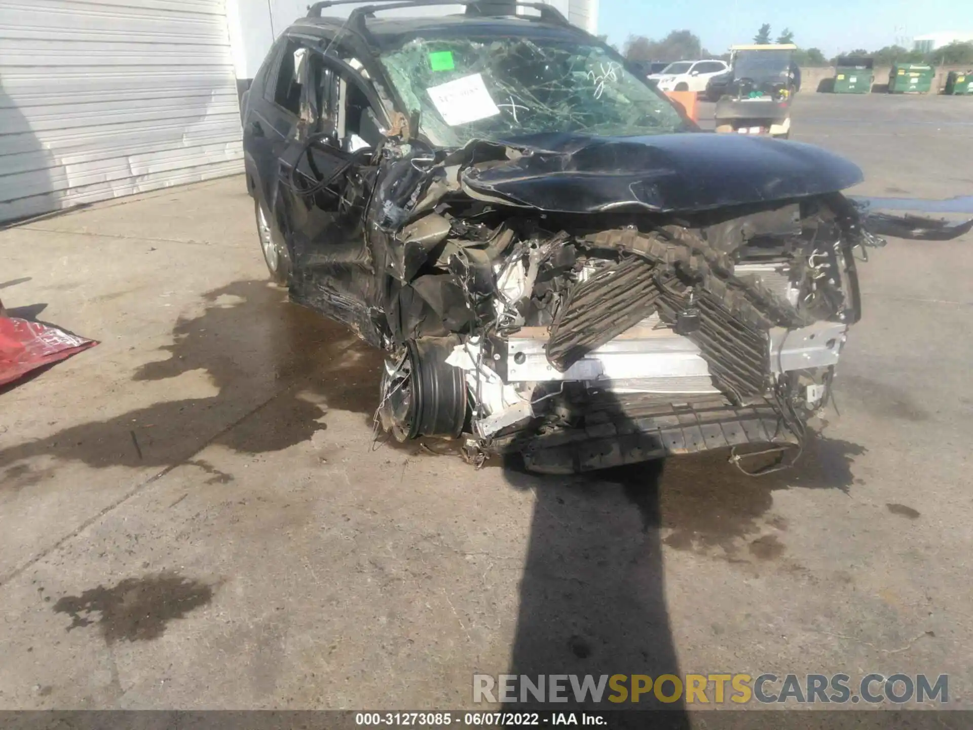 6 Photograph of a damaged car 2T3F1RFV4MC186885 TOYOTA RAV4 2021