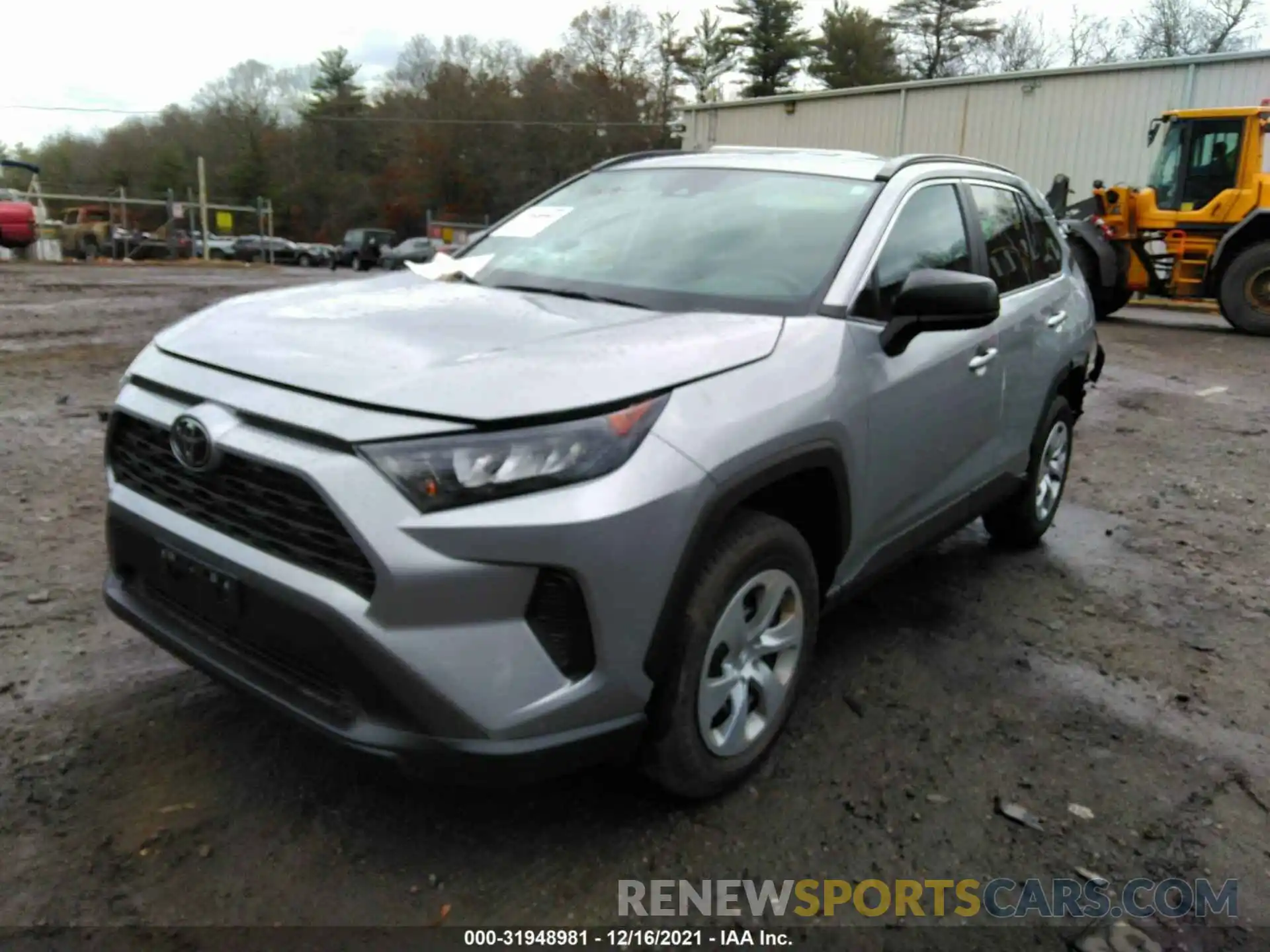 2 Photograph of a damaged car 2T3F1RFV4MC204639 TOYOTA RAV4 2021