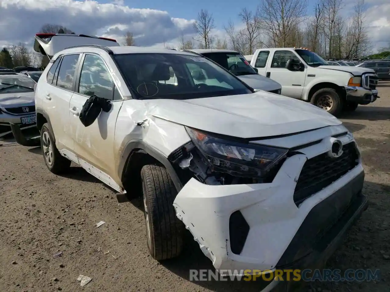 1 Фотография поврежденного автомобиля 2T3F1RFV4MC214698 TOYOTA RAV4 2021