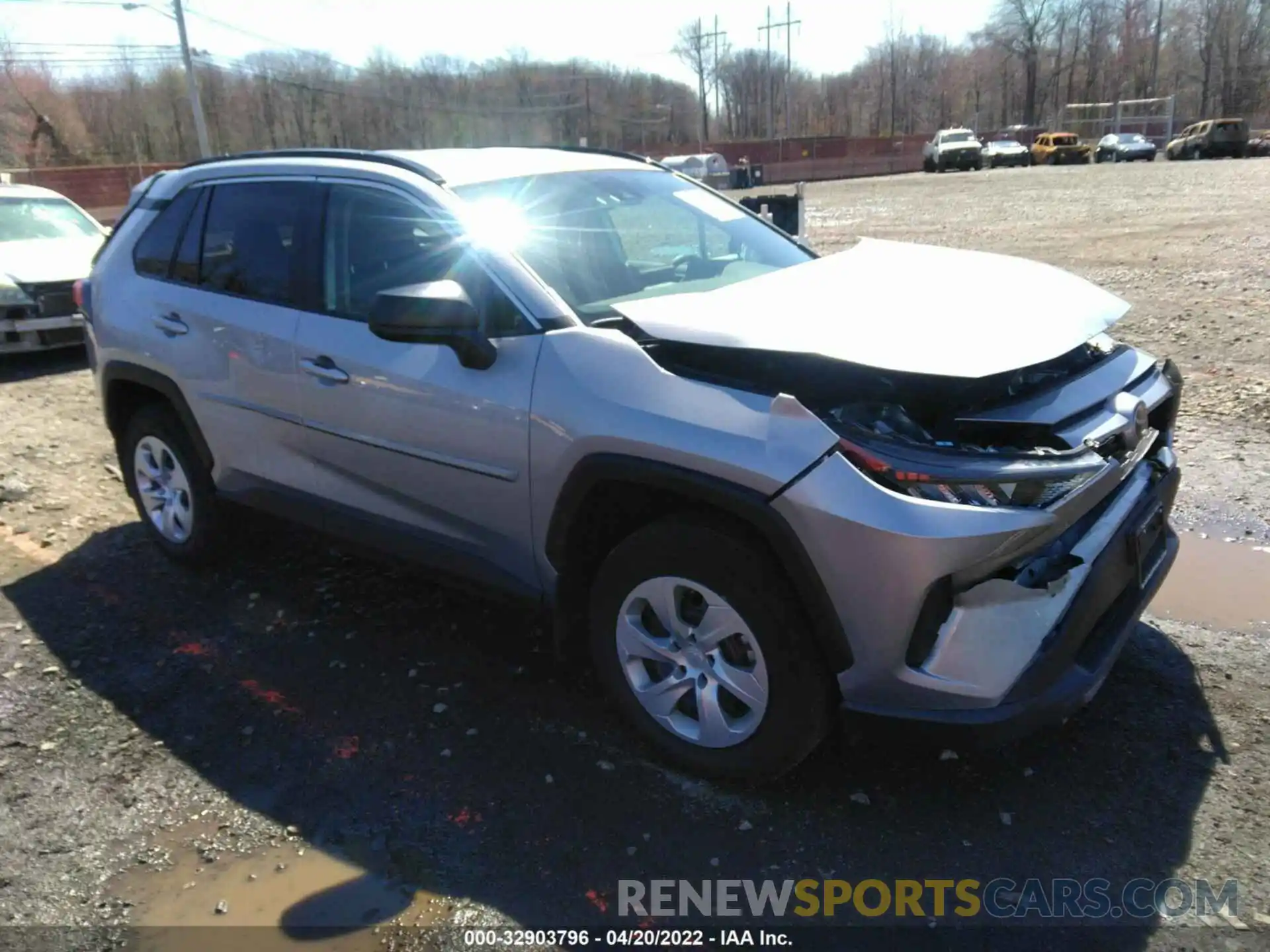 1 Photograph of a damaged car 2T3F1RFV4MC228746 TOYOTA RAV4 2021