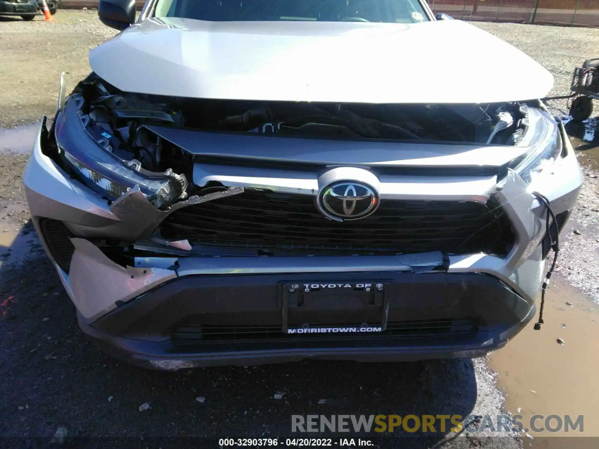 6 Photograph of a damaged car 2T3F1RFV4MC228746 TOYOTA RAV4 2021