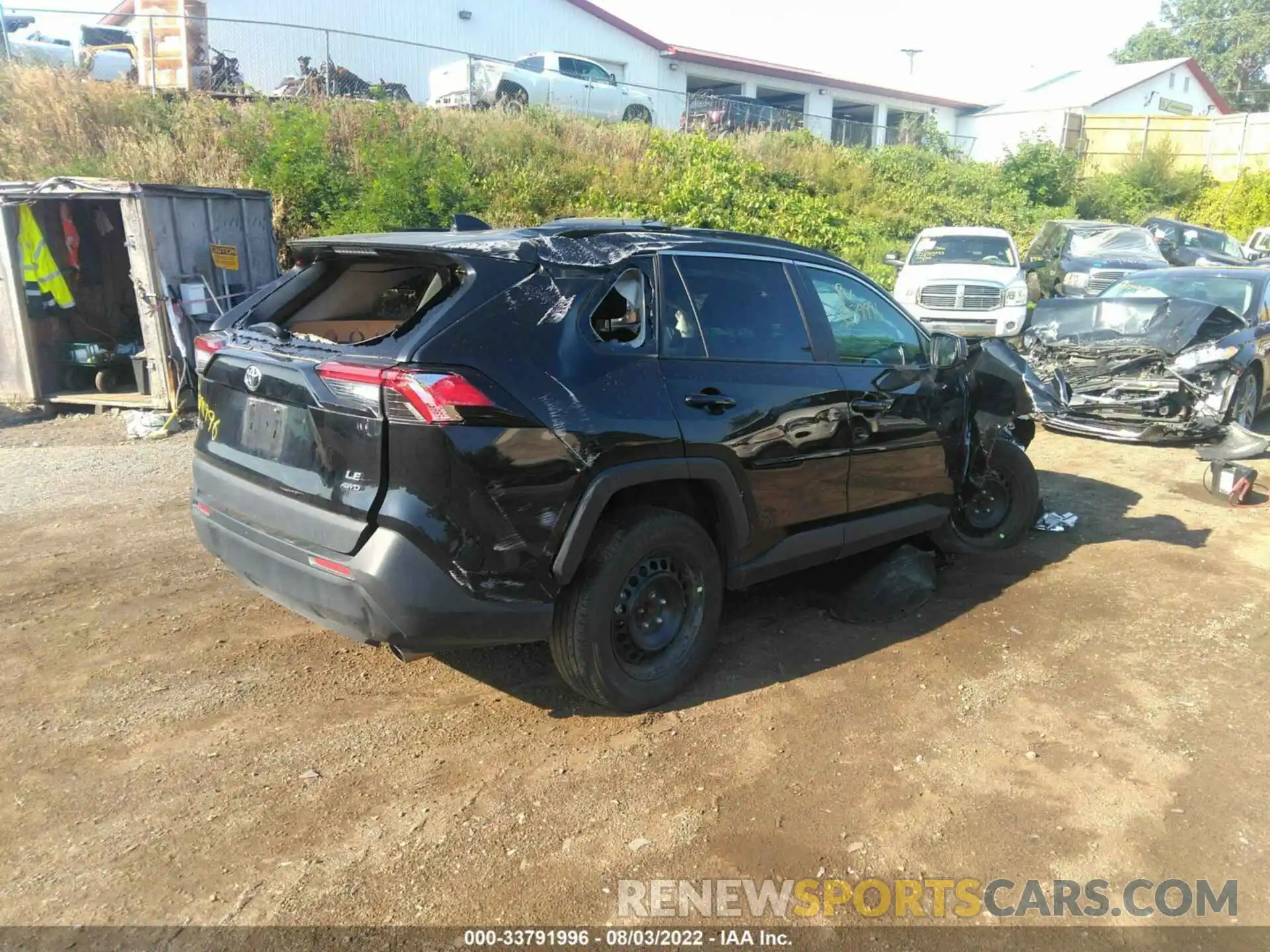 4 Фотография поврежденного автомобиля 2T3F1RFV4MC230786 TOYOTA RAV4 2021