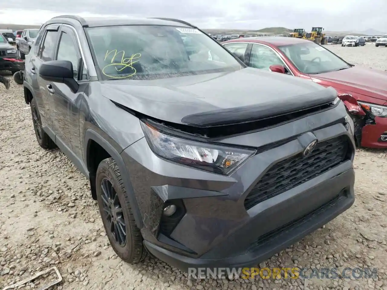 1 Photograph of a damaged car 2T3F1RFV4MC239052 TOYOTA RAV4 2021