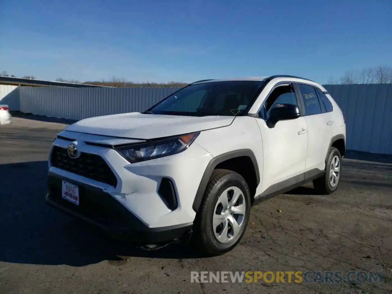 2 Photograph of a damaged car 2T3F1RFV4MC243988 TOYOTA RAV4 2021