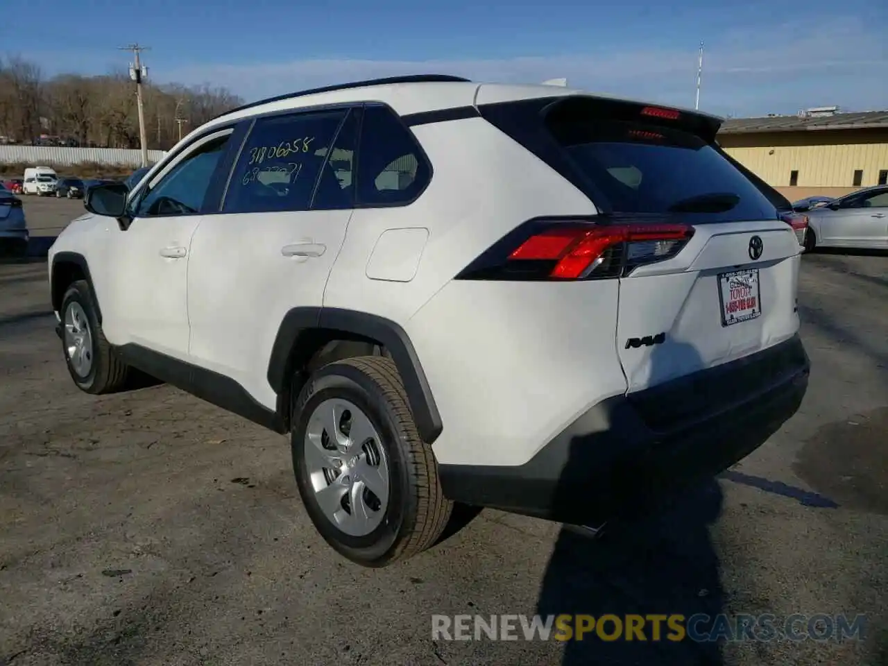 3 Photograph of a damaged car 2T3F1RFV4MC243988 TOYOTA RAV4 2021