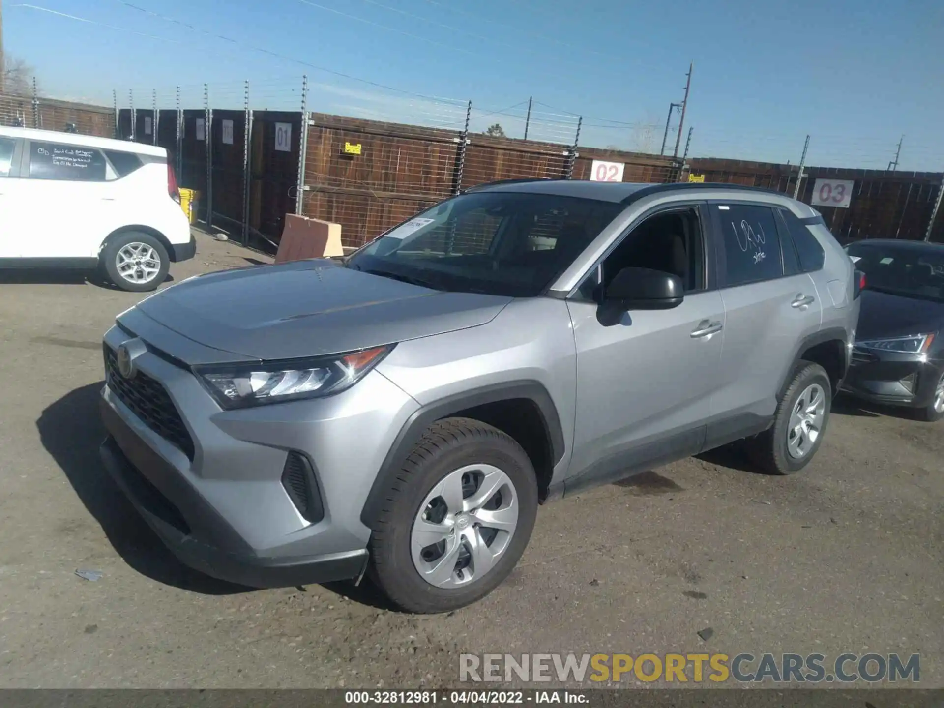 2 Фотография поврежденного автомобиля 2T3F1RFV4MW173651 TOYOTA RAV4 2021