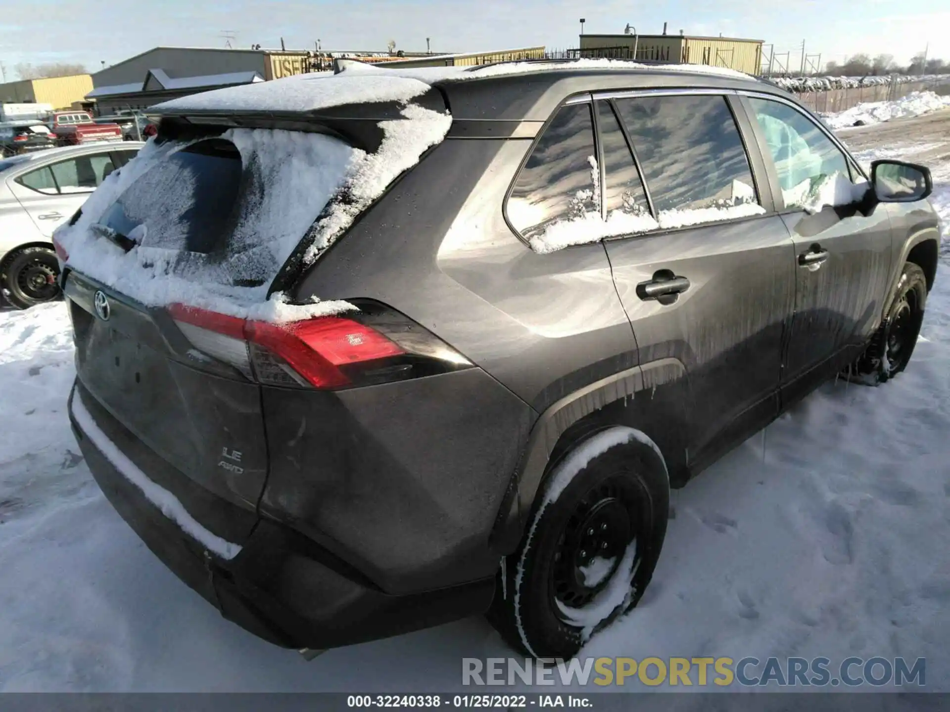 4 Photograph of a damaged car 2T3F1RFV4MW176422 TOYOTA RAV4 2021