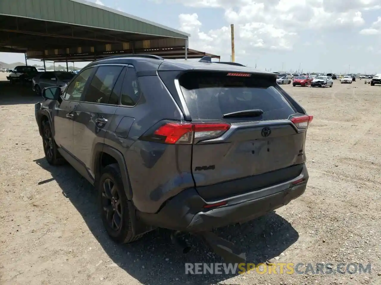 3 Photograph of a damaged car 2T3F1RFV4MW233265 TOYOTA RAV4 2021