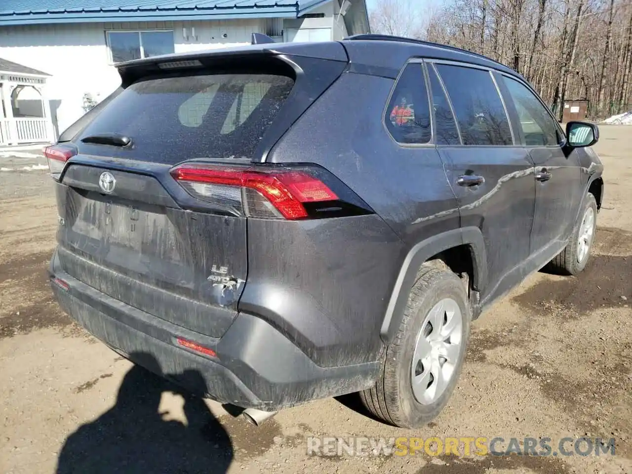 4 Photograph of a damaged car 2T3F1RFV5MC159646 TOYOTA RAV4 2021