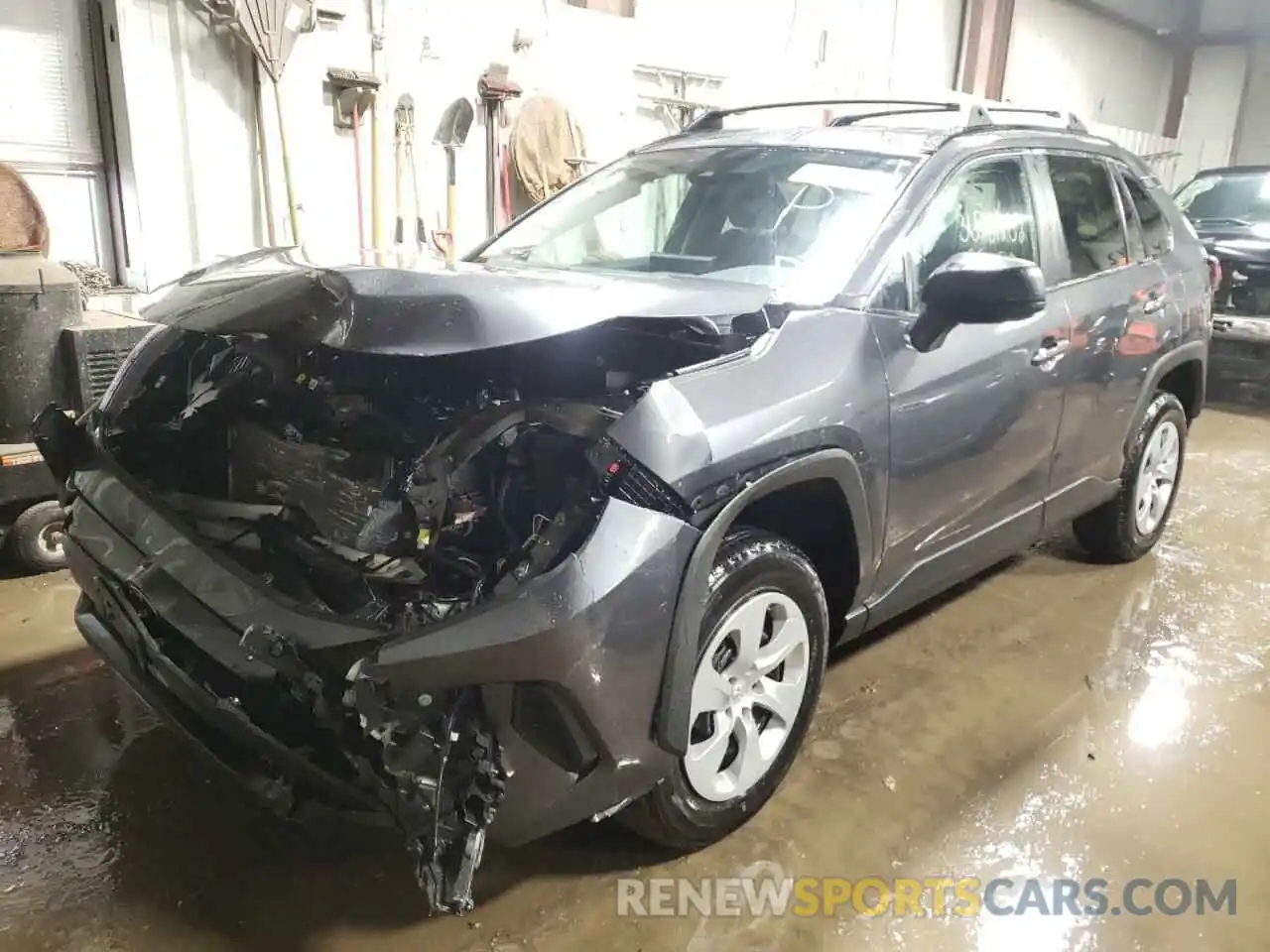 2 Photograph of a damaged car 2T3F1RFV5MC165043 TOYOTA RAV4 2021